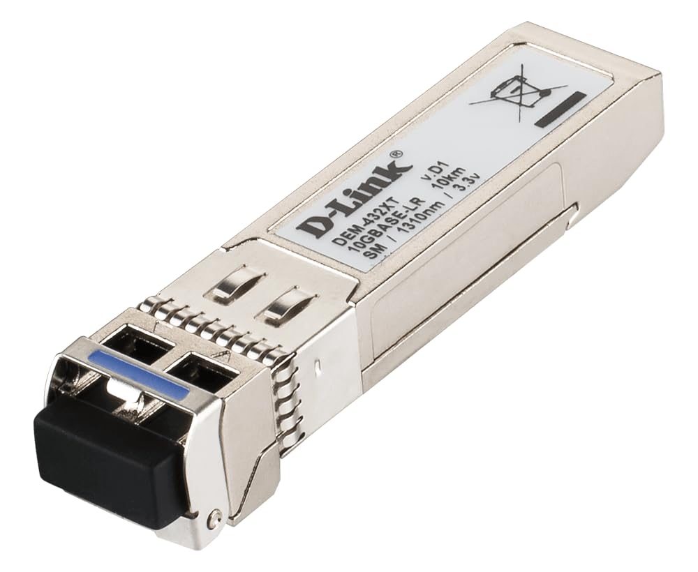 D-Link DEM-432XT 10GBase-LR SFP+ Transceiver 10G SFP Module | 10 Kms Support D-Link DEM-432XT 10GBase-LR SFP+ Transceiver 10G SFP Module | 10 Kms Support
